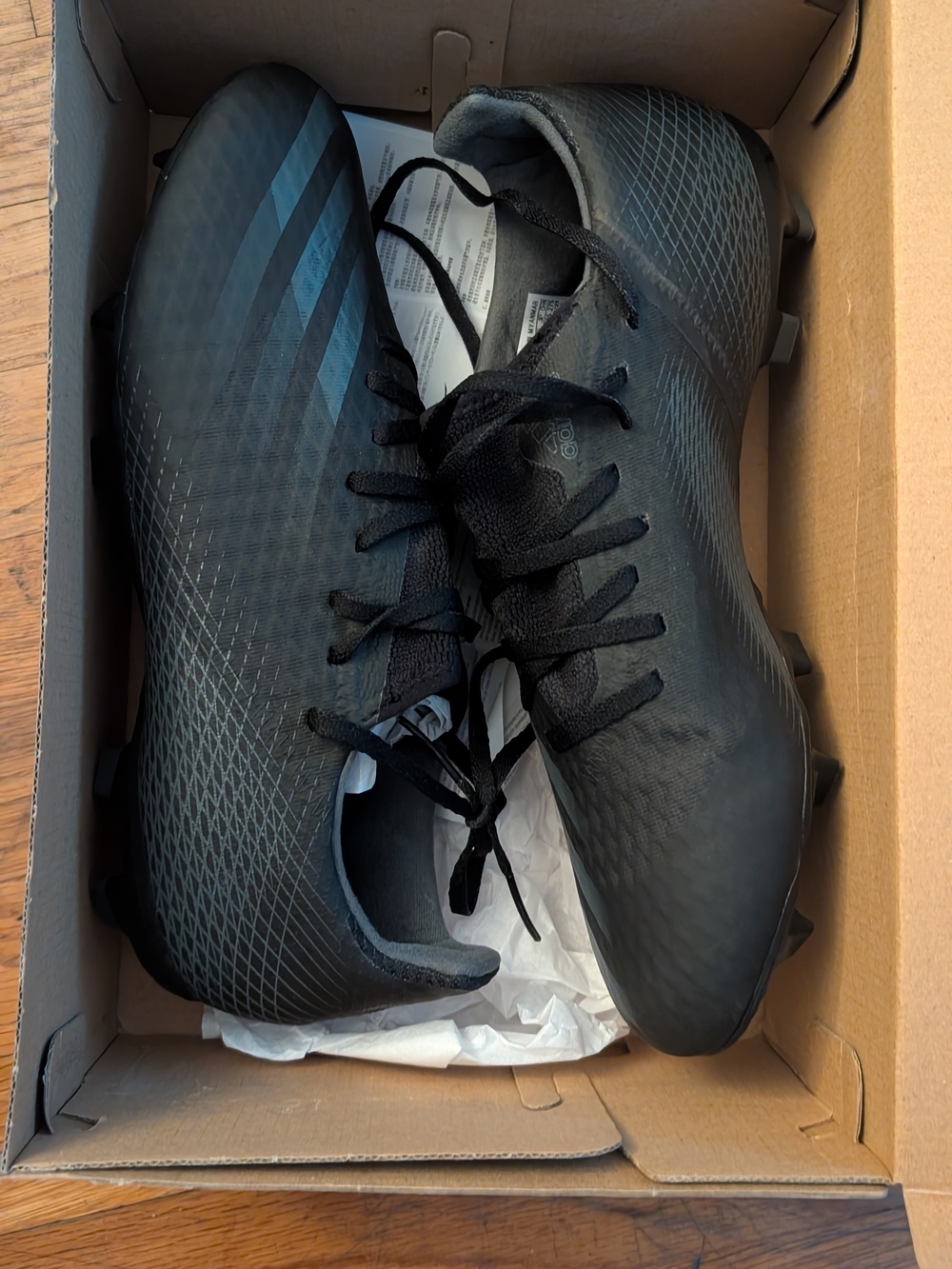 Adidas X Ghosted.3 FG Black Men's Soccer Cleats